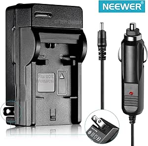 Neewer FBA_10000212@@001 NP-FC10 FC11 AC/Car Charger