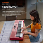 Roland GOKEYS3-TQ 61-Note Music Creation Keyboard Turquoise