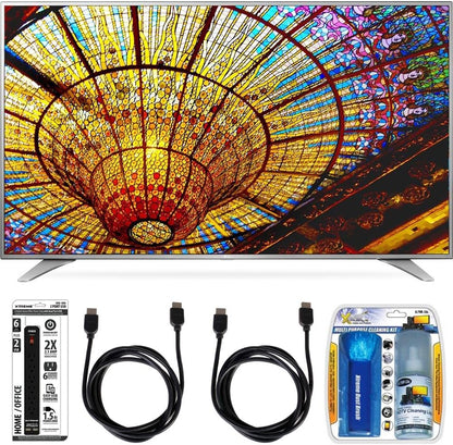 LG 65UH6550 4K UHD Smart TV Accessory Bundle