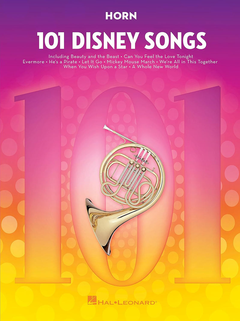 Hal Leonard Disney Songs: 101 for Horn Instrumental Folio — main product image