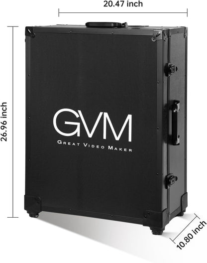 GVM Teleprompters with Carry Case and Tablet Control
