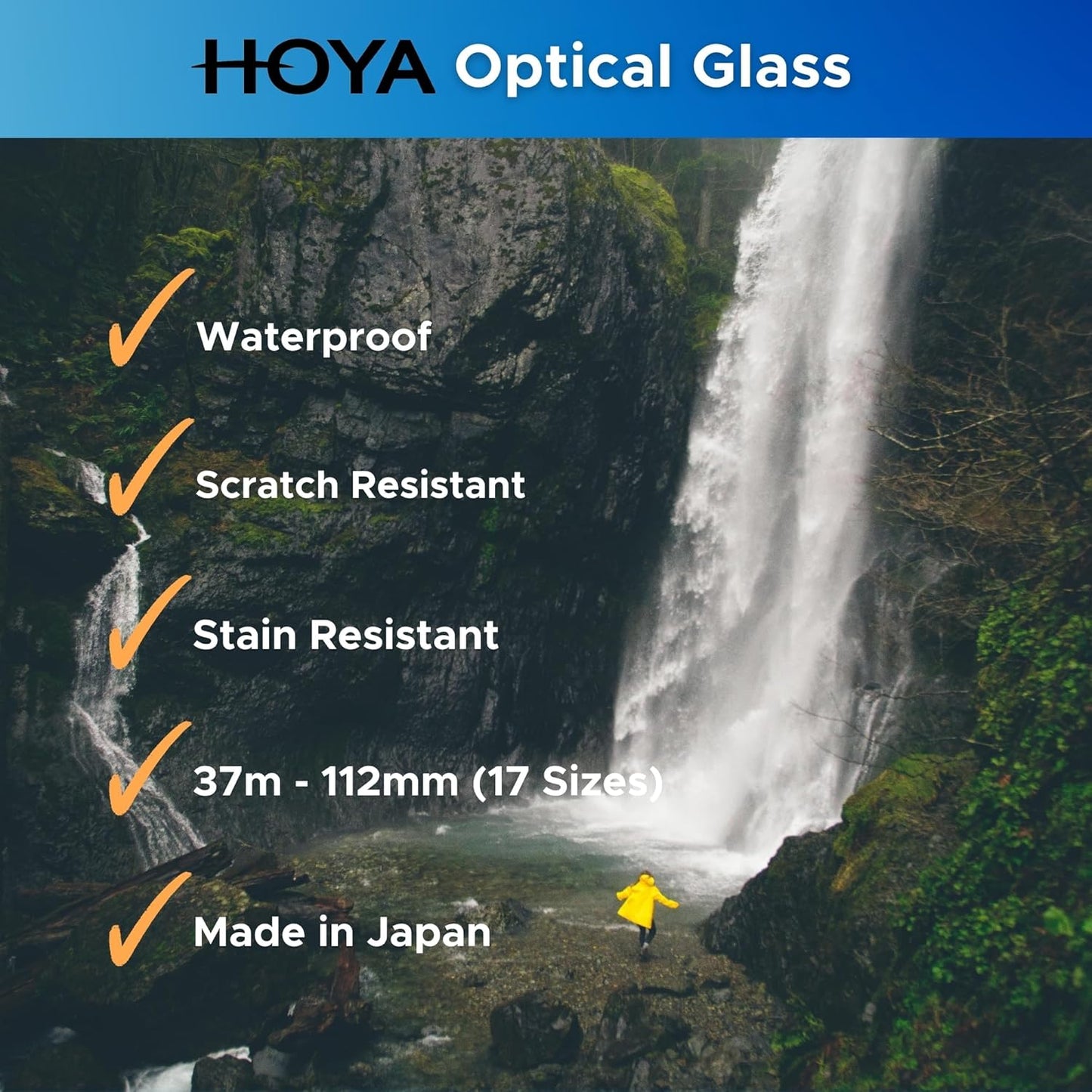 Hoya UV Filter 77mm Evo Antistatic Lens Protector