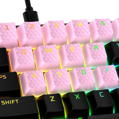 HyperX Rubber Keycaps Pink Gaming Accessory Kit