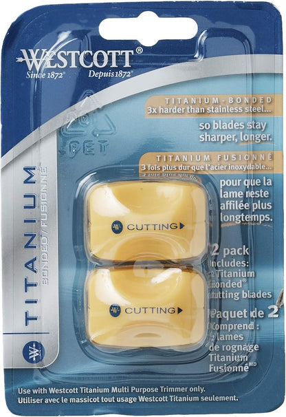 Westcott 13780 Paper Trimmer Replacement Blades, 12"