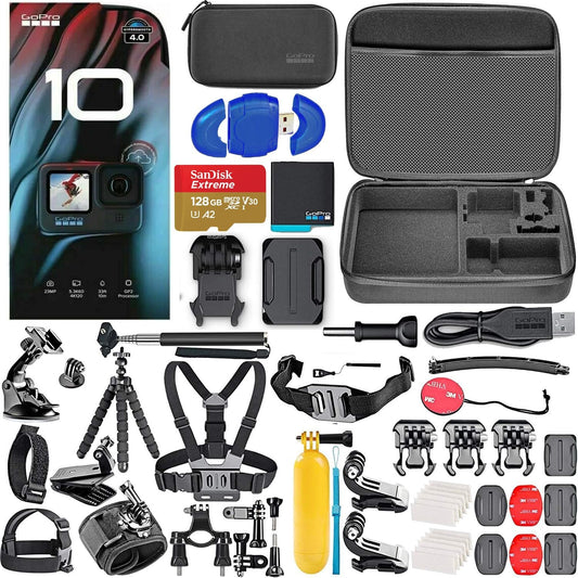GoPro HERO10 Black 5.3K Action Camera Bundle