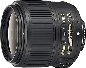 Nikon CRTNK3518GEDRB 35mm f/1.8G ED Lens Renewed