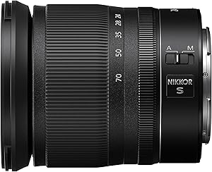 Nikon NIKKOR Z 24-70mm f/4 S Mirrorless Zoom Lens