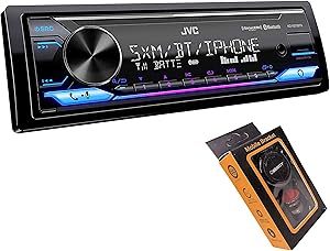 JVC KD-X370BTS+Magnet Bluetooth USB SiriusXM Car Receiver