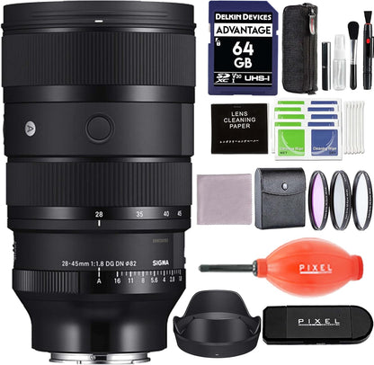 Sigma 612965 28-45mm f/1.8 DG DN Art Lens Sony E
