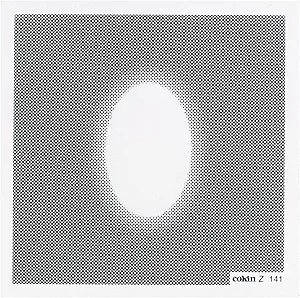 Cokin Z141 Square Oval Center Spot Black Filter