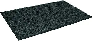 Crown S1 R035CH Super-Soaker Diamond Entryway Mat Charcoal