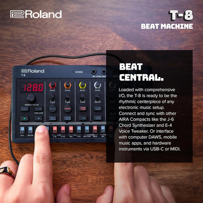 Roland T-8 AIRA Compact Beat Machine Drum Sequencer