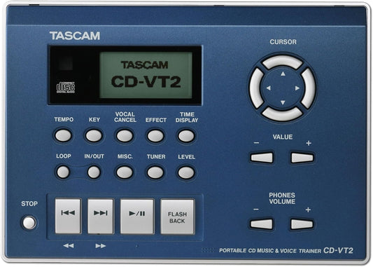 Tascam CD-VT2 Portable Vocal Trainer CD Player