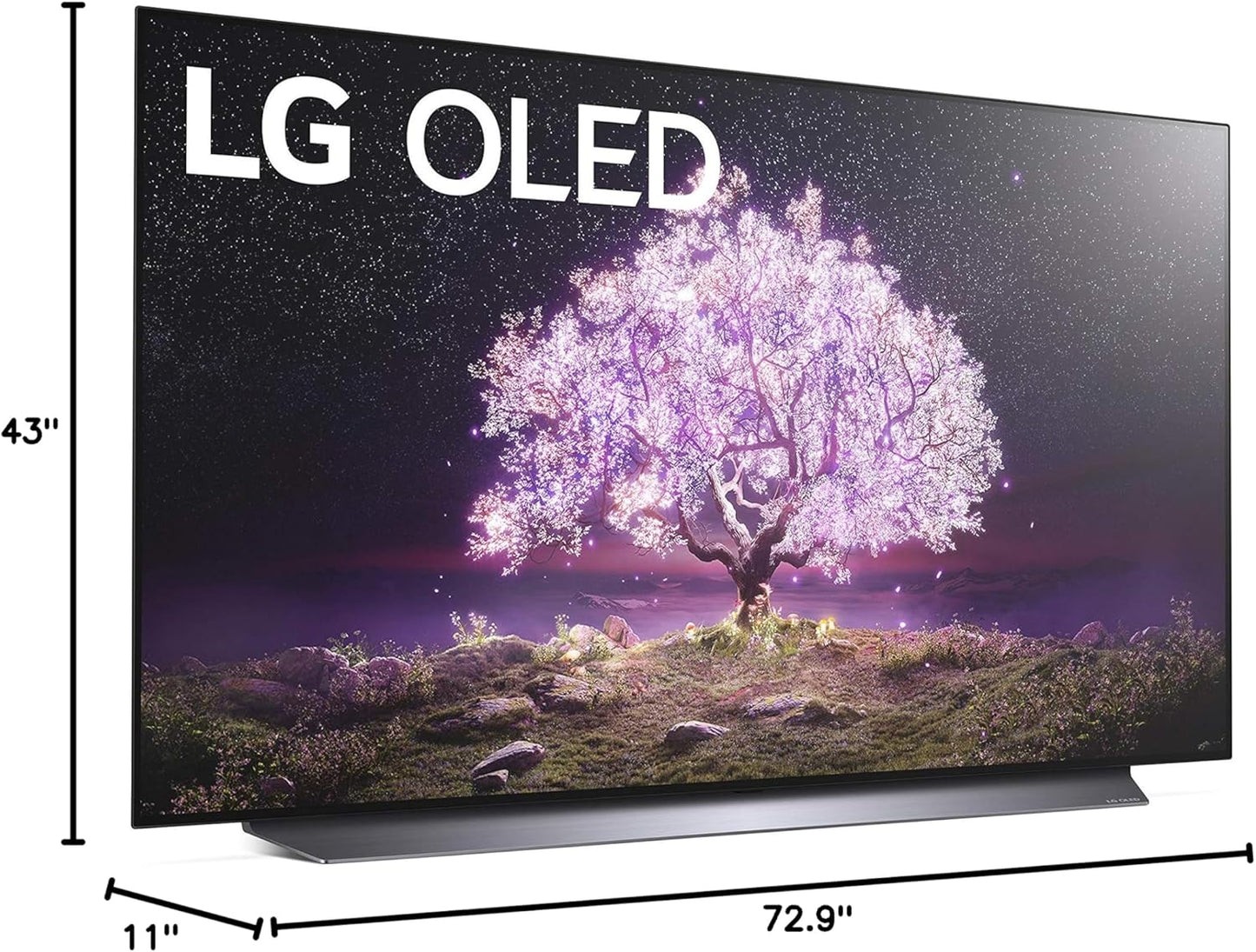 LG OLED83C1PUA 83-Inch 4K OLED TV Used