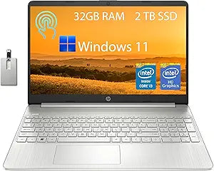 HP TOUCH - 15.6" Touchscreen i3 Laptop with Accessories