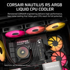 Corsair CW-9060092-WW Nautilus 240 RS ARGB Liquid CPU Cooler