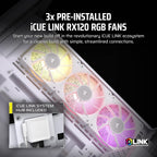 Corsair CC-9011281 iCUE Link 3500X RGB ATX Case