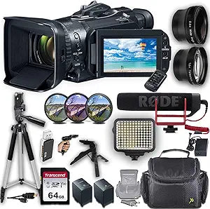Canon VIXIA GX10 4K Camcorder Pro Bundle