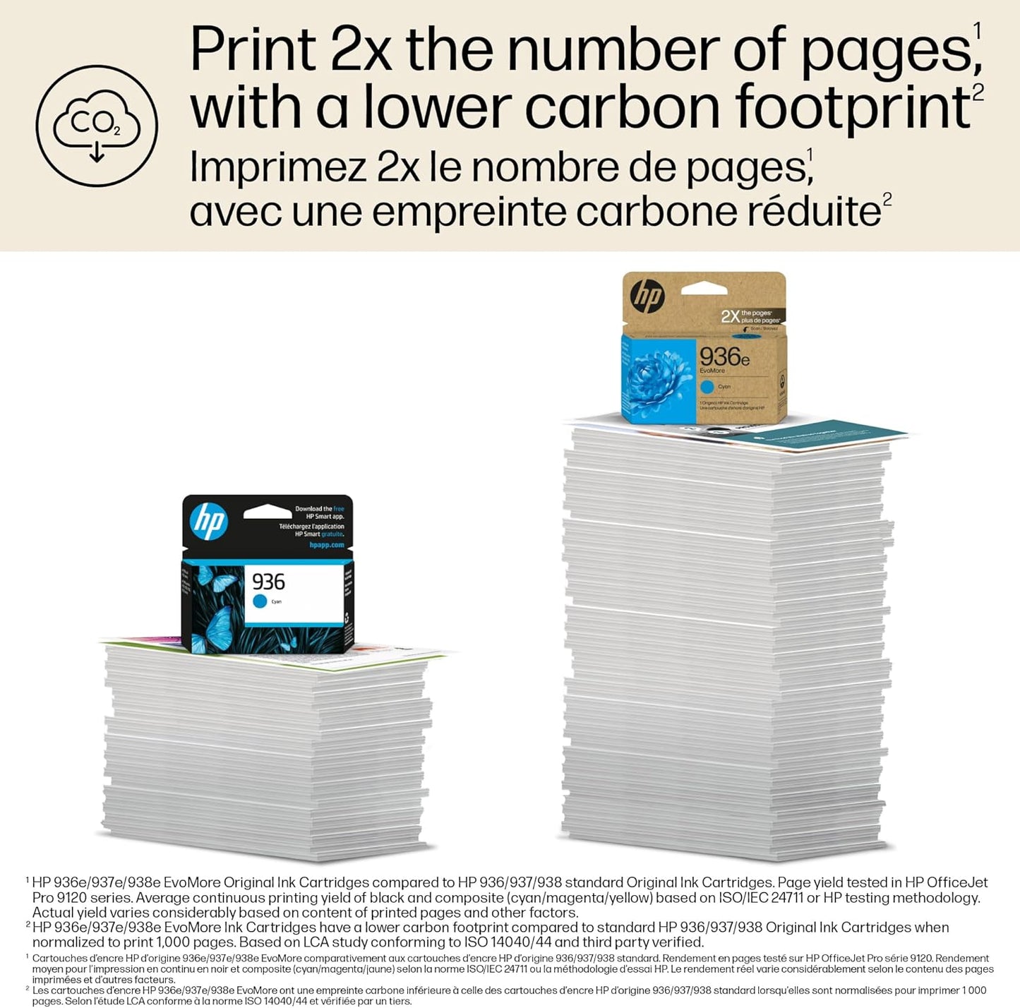 HP 4S6V3LN 936e EvoMore Cyan Ink Cartridge