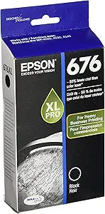 Epson T676XL120 Black DURABrite Ink Cartridge — main product image