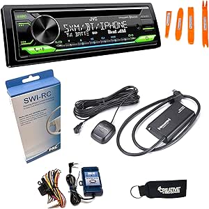 JVC KD-T910BTS CD Receiver - Bluetooth, Alexa, SiriusXM