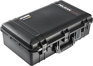 Pelican Air 1555 Case with Padded Dividers Black