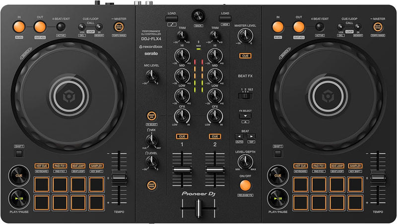 Pioneer DJ DDJ-FLX4 2-Channel DJ Controller - Black — main product image