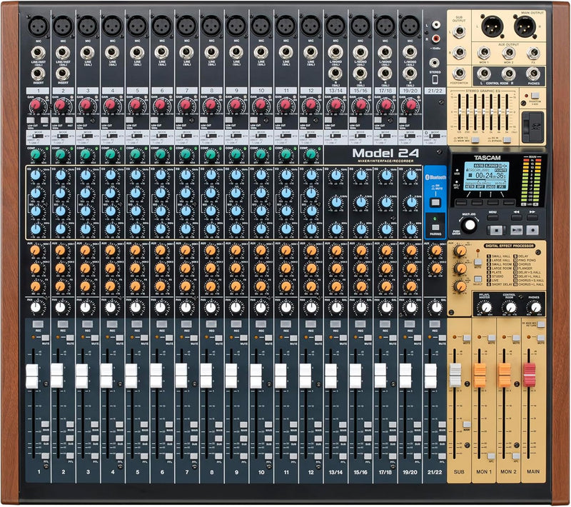Tascam Model24 24-Track Multi-Track Live Mixer/Recorder — main product image