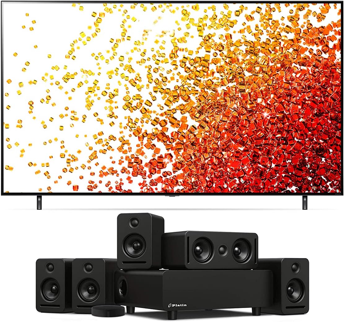 LG 86NANO90UPA 86-Inch NanoCell 4K TV Sound System Bundle (Used)