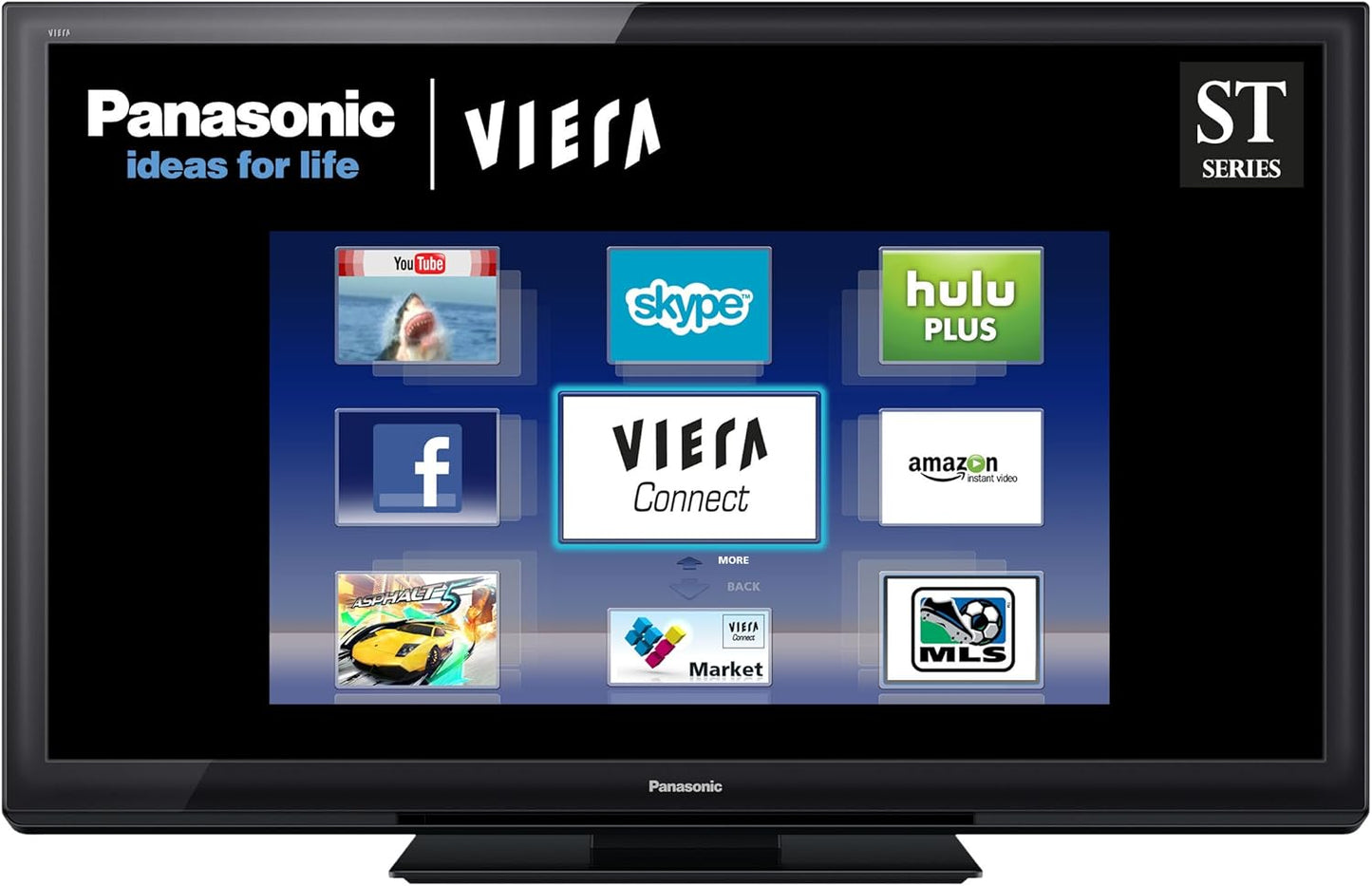 Panasonic TC-P55ST30 55-Inch 1080p 3D Plasma HDTV