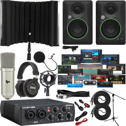 PreSonus AudioBox 96 USB Interface Studio Bundle