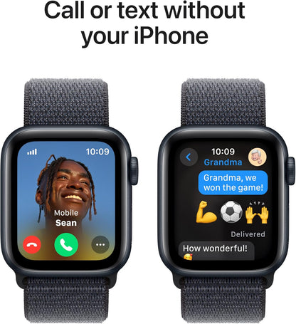 Apple Watch SE (2nd Gen) GPS + Cellular 40mm Aluminum Midnight