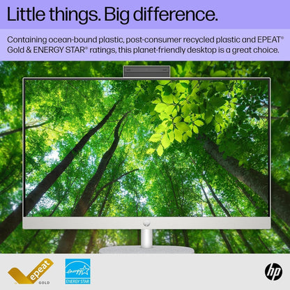 HP 27-cr0082 i7 All-in-One Desktop with MS Office