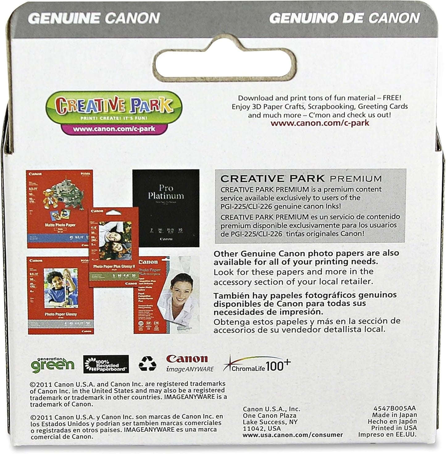 Canon CLI-226 3 Color Pack Ink Cartridges