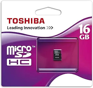 Toshiba Flash Memory Card - 16 GB microSDHC — main product image