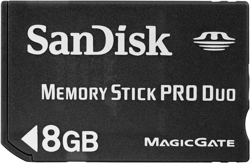 SanDisk SDMSPD-8192-A11 8GB Memory Stick Pro Duo — main product image
