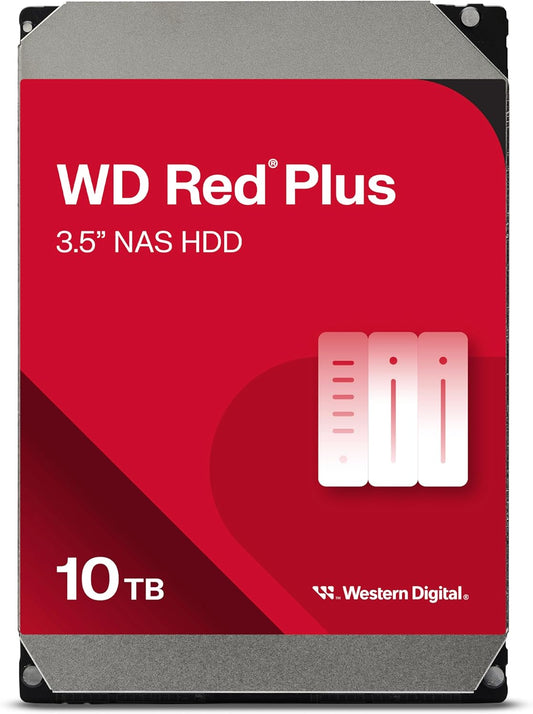 Western Digital WD101EFBX Red Plus - 10TB NAS Hard Drive