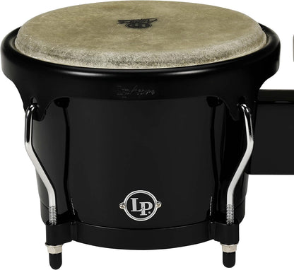 Latin Percussion LPA601F-BK Aspire Fiberglass Bongos Black
