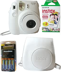 Fujifilm Instax Mini 8 Instant Film Camera Kit White — main product image
