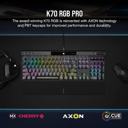 Corsair CH-9109410-NA K70 RGB PRO Cherry MX Red Gaming Keyboard