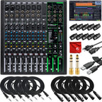 Mackie MACPROFX12V3K1 12-Channel Mixer USB Bundle