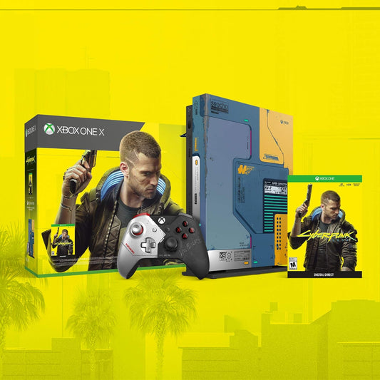 Microsoft FMP-00244 Xbox One X Cyberpunk 2077 Limited Edition