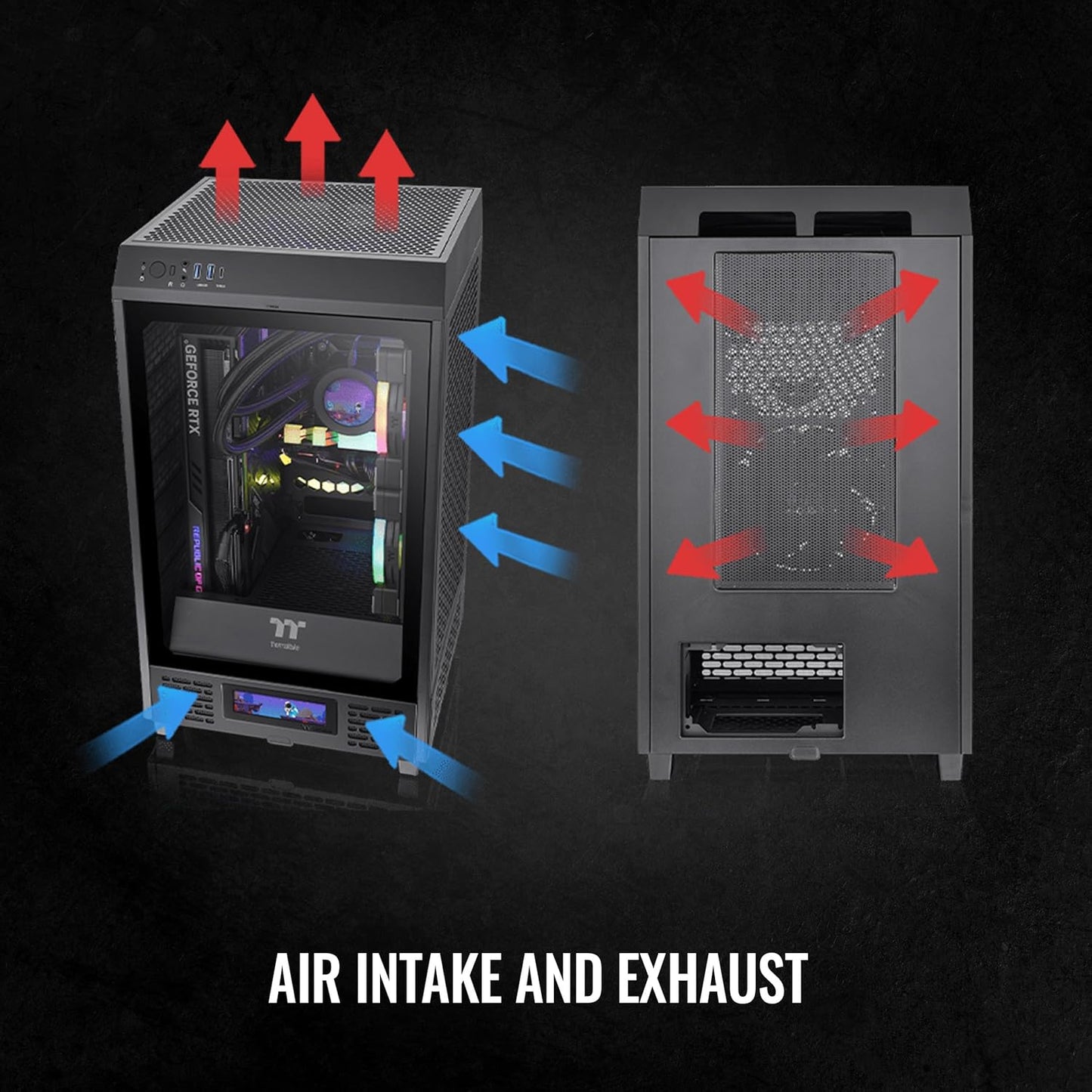 Thermaltake The Tower 200 Black Mini-ITX Computer Case