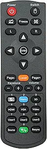 Optoma SP.70103GC01 Projector Remote with Laser Pointer — main product image