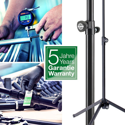 K&M 17540.013.95 Guitar Stand - Sturdy, Adjustable, Cork