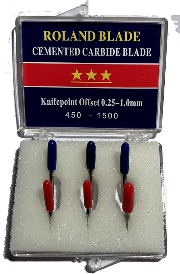 Roland 456 6-Pack Carbide Blade Set 45/60 Degree