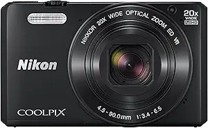 Nikon 26483 Coolpix S7000 20x Zoom Digital Camera Black