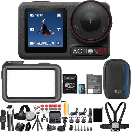 DJI Osmo Action 5 Pro Standard Combo Camera Bundle