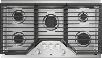 GE PGP7036SLSS 36-Inch Stainless Gas Cooktop