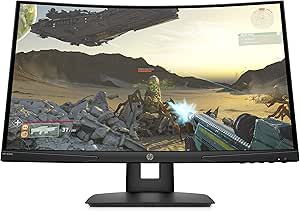 HP X24c Gaming Monitor 144Hz Curved Renewed